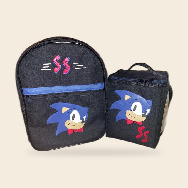 Knapsacks & School by K. Hutton