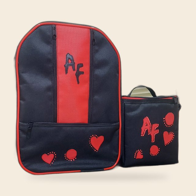 Knapsacks & School by K. Hutton