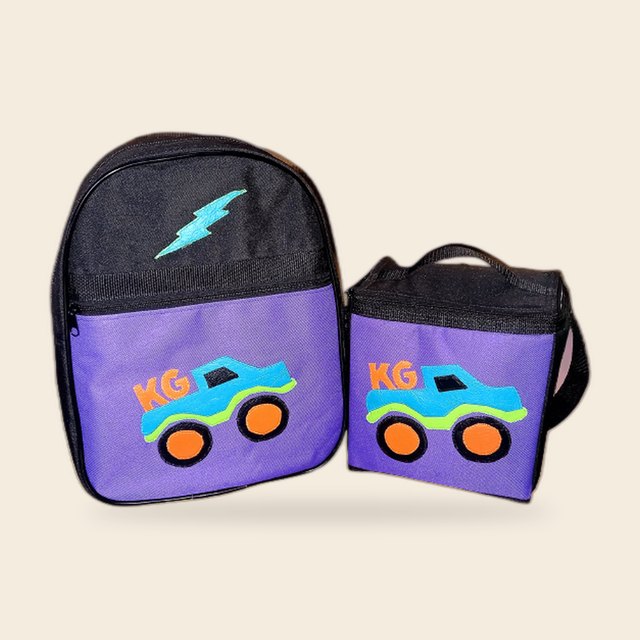 Knapsacks & School by K. Hutton