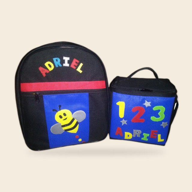 Knapsacks & School by K. Hutton