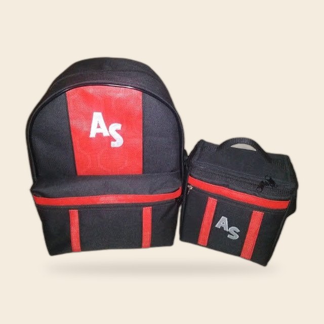 Knapsack or school bag by K. Hutton