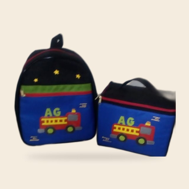 Knapsack or school bag by K. Hutton