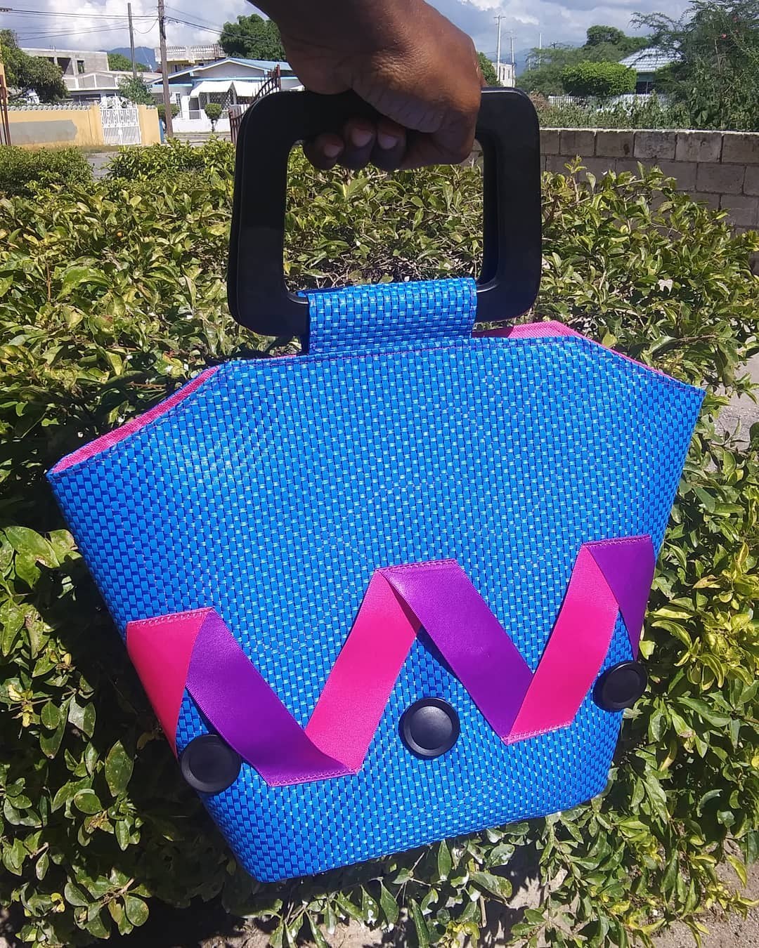 Blue Crossbody Bag