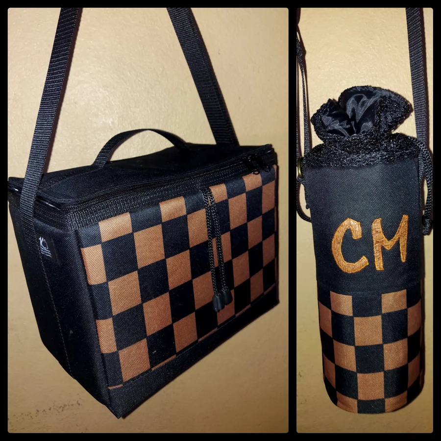 Checker Lunch Set